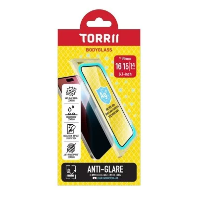 Torrii Bodyglass Iphone 16 / 15 / 14 Pro Screen Protector Glass - Anti-glare